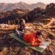 Image 4 for Туристический коврик Outtec двухслойный зелено-салатовый