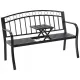 Image 1 for Скамейка садовая Chomik GARDEN LINE DUO с раскладным столиком