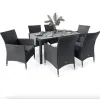 Садовая мебель Di Volio VERONA 6+1 серый/серый