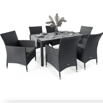 Садовая мебель Di Volio VERONA 6+1 серый/серый