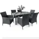 Image 1 for Садові меблі Di Volio VERONA 6+1 сірий/сірий