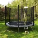 Image 7 for Батут Jumi Motion Sport Line 10ft (305см) з зовнішньою сіткою сірий