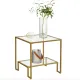 Image 2 for Журнальний столик Leobert Santorini в стилі Loft золотистий