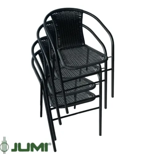 Набор садовой мебели круглый стол и 2 стула: