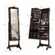 Image 5 for Дзеркало шафа підлогова Costway Antique для біжутерії коричневий