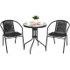 Image 2 for Садовая мебель Chomik BISTRO стол и 2 стулья черный