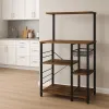 Стеллаж кухонный Leobert Supretto с местом для микроволновки в стиле Loft